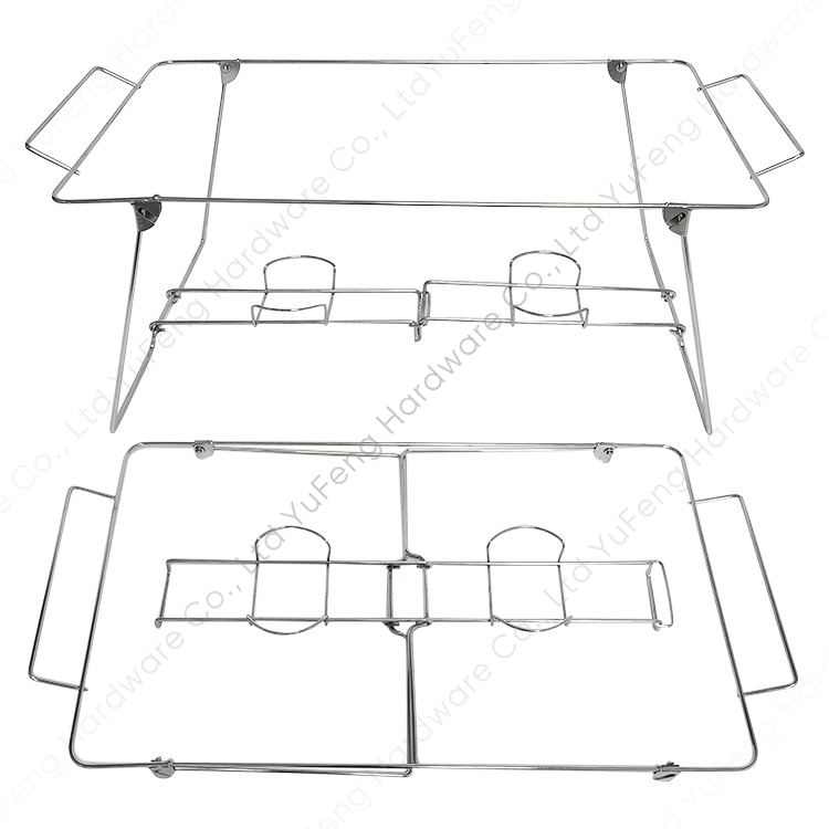 Folding Black Chafing Racks Wire Chafer Stand Warmer Racks Buy Chafer