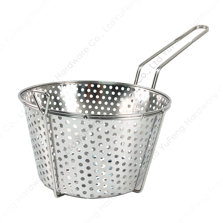 Round Perforated Fryer Basket Deep Fryer Strainer Buy deep fryer