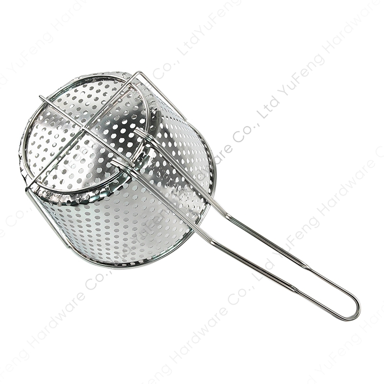 Round Perforated Fryer Basket Deep Fryer Strainer Buy deep fryer