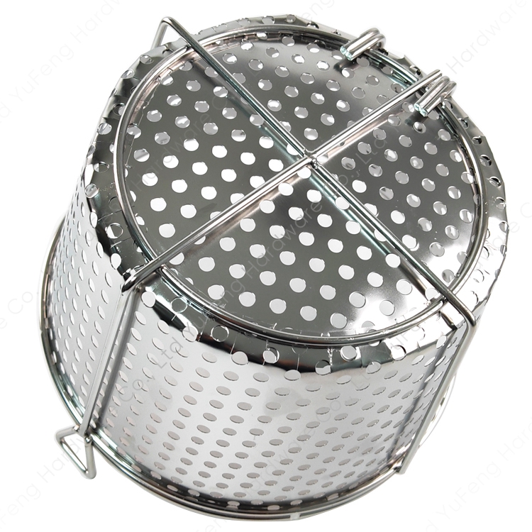 Round Perforated Fryer Basket Deep Fryer Strainer Buy deep fryer