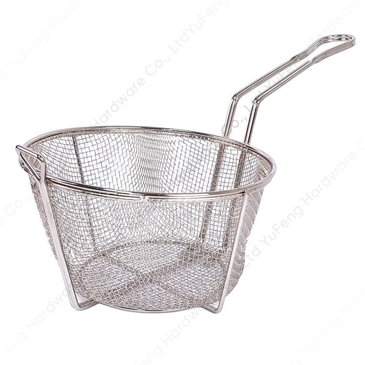 Round Wire Mesh Fry Basket Buy deep fryer basket round, round fryer