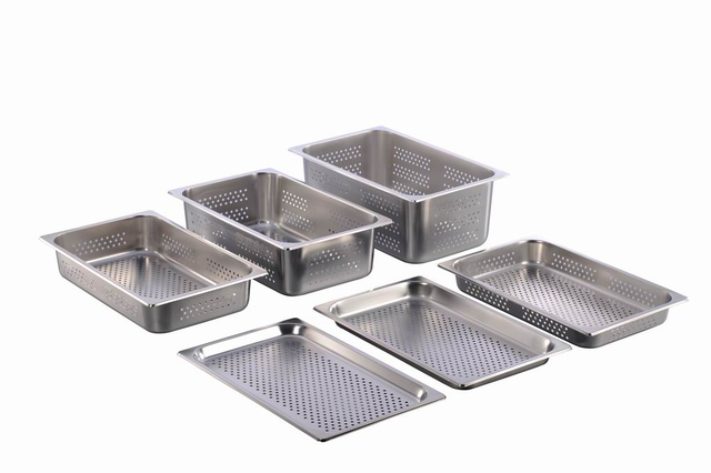 steam table pan with perforated